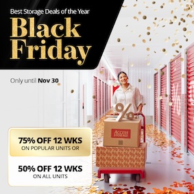 Access Storage - North Bay East Promotion