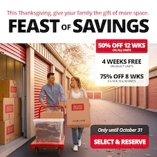 Access Storage - North Bay East Promotion