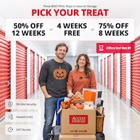 Access Storage - North Bay East Promotion