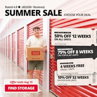 Access Storage - North Bay East Promotion