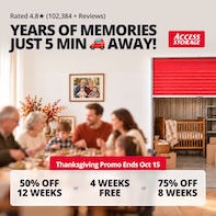 Access Storage - North Bay East Promotion